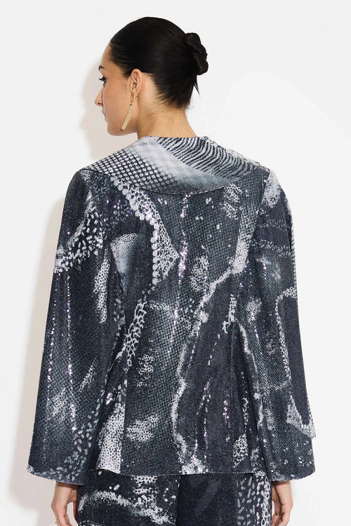 Black Amorphous Co-ord Set