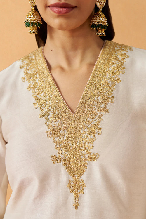Liana Daisy Chauga with Salwar and Dupatta