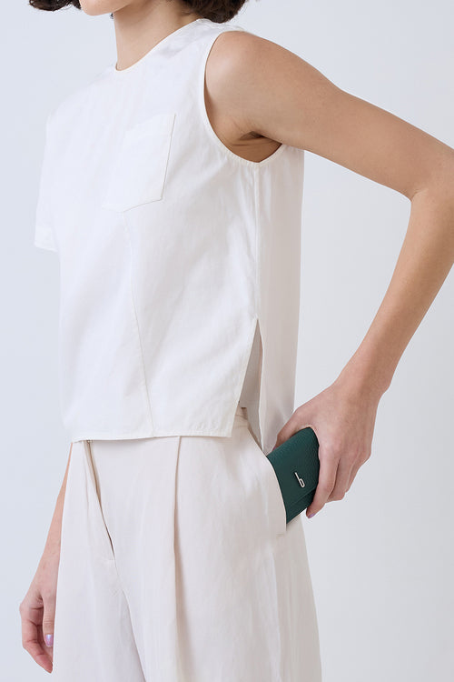 Sheryl Pebble Avocado Wallet