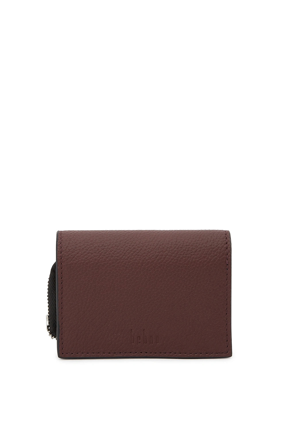 Sheryl Pebble Bordeaux Wallet