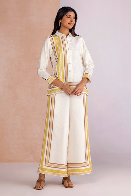 Stripe Drama Citrus Dust Shirt