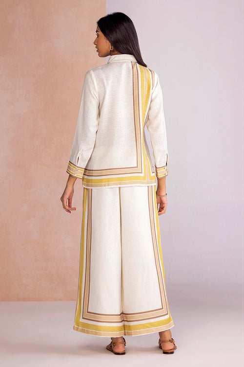 Stripe Drama Citrus Dust Shirt