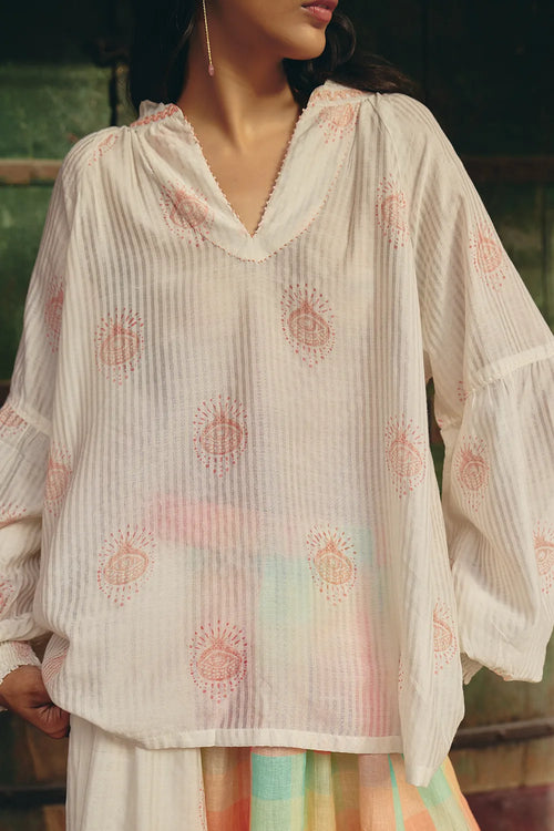Ivory Noor Top