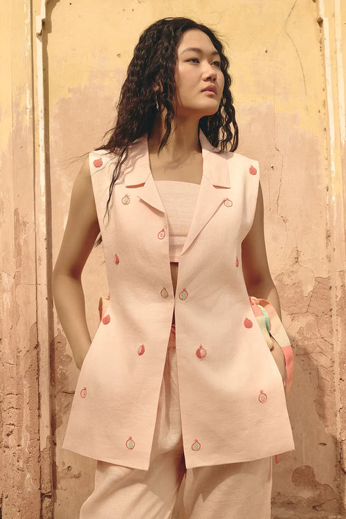 Torie Anar Peach Overlay