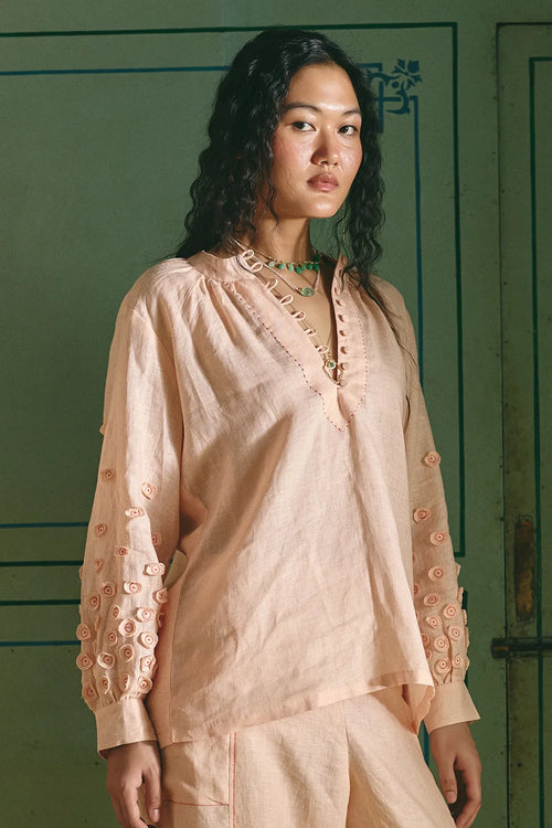 Mira Peach Top