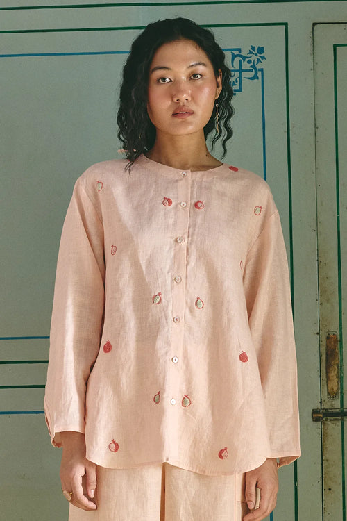 Masie Anar Peach Shirt