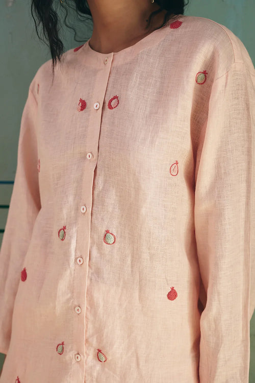 Masie Anar Peach Shirt