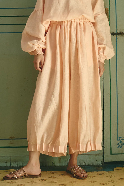 Lola Balloon Peach Trousers