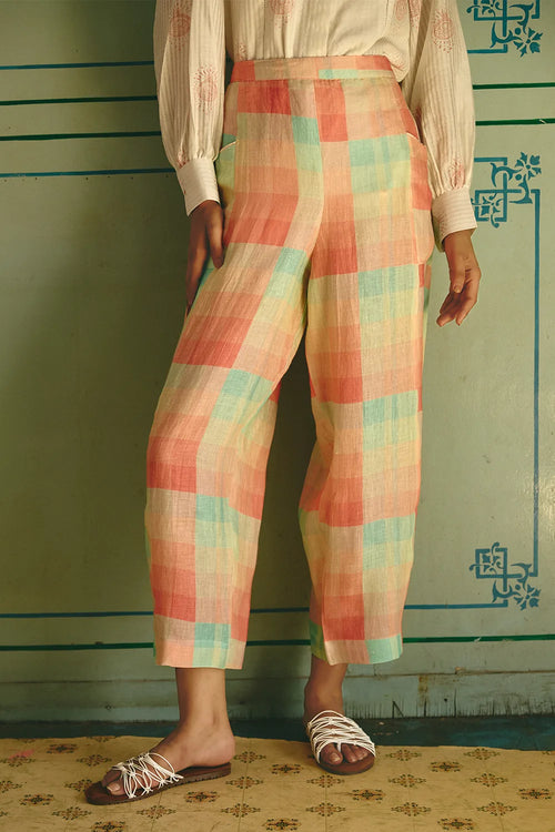 Nori Farsi Check Pants