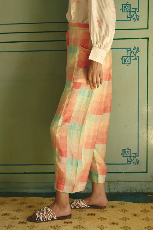 Nori Farsi Check Pants