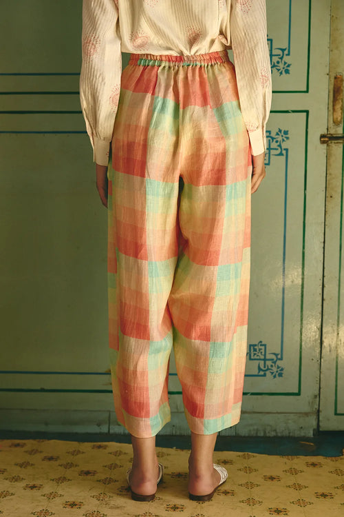 Nori Farsi Check Pants