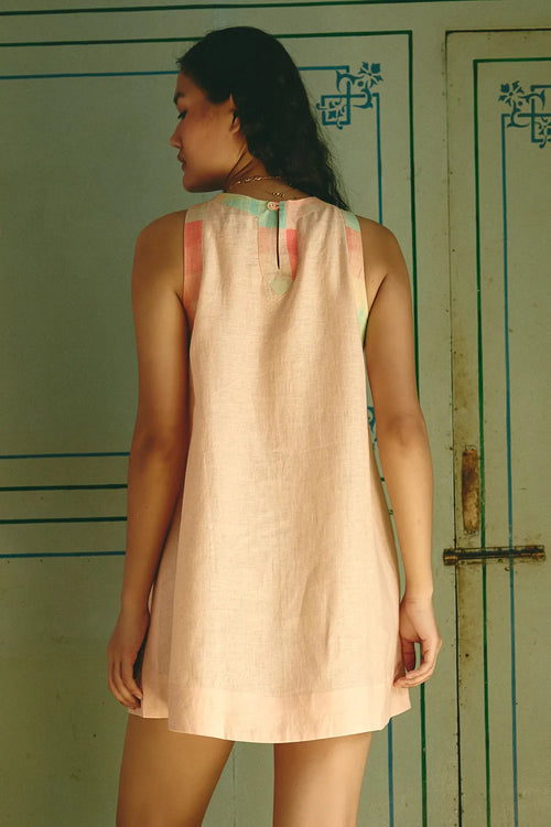Ana Peach Dress