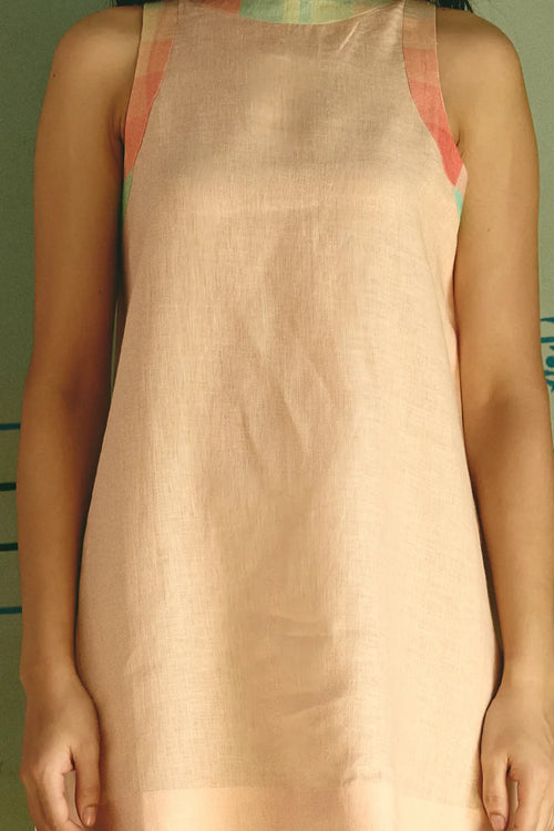 Ana Peach Dress