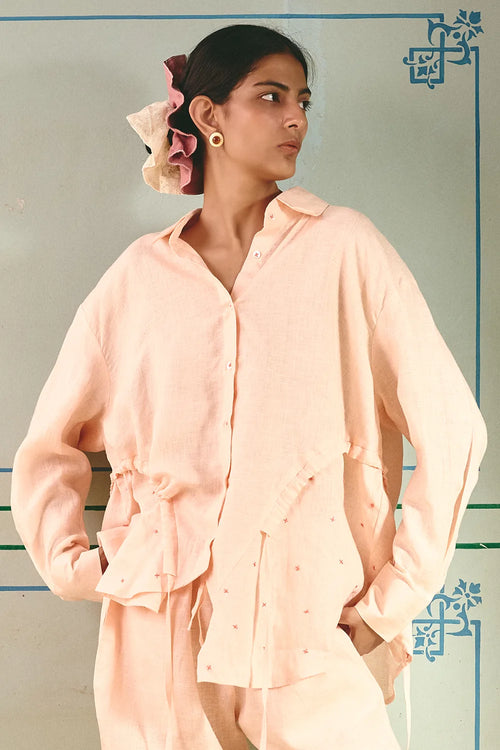 Kora String Peach Shirt