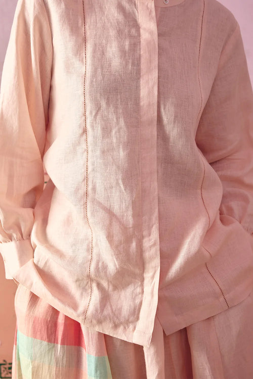Nina Peach Shirt
