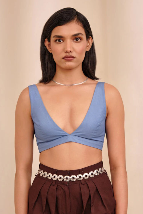Blue Mila Bralette