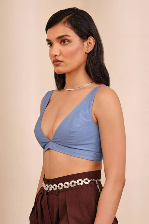 Blue Mila Bralette