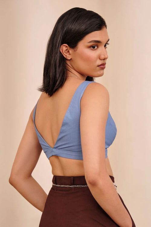 Blue Mila Bralette