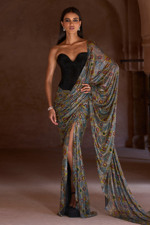 Sana Corset Saree Set