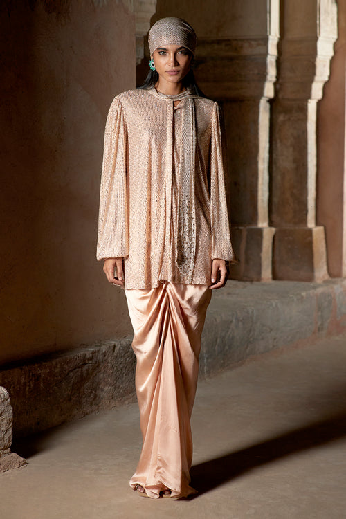 Ashra Tunic and Skirt Set