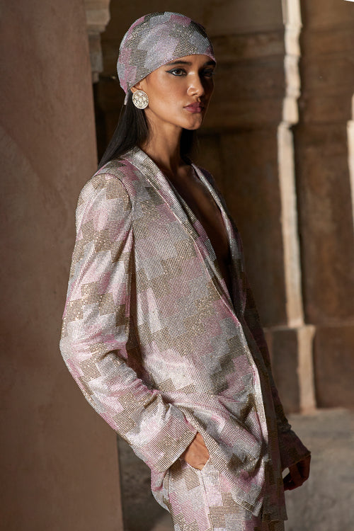 Farhana Blazer and Pants Set