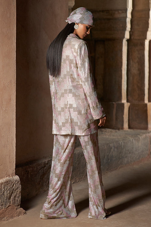 Farhana Blazer and Pants Set