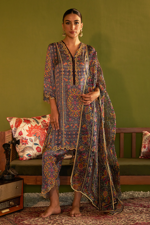 Keerat Neel Tunic Set