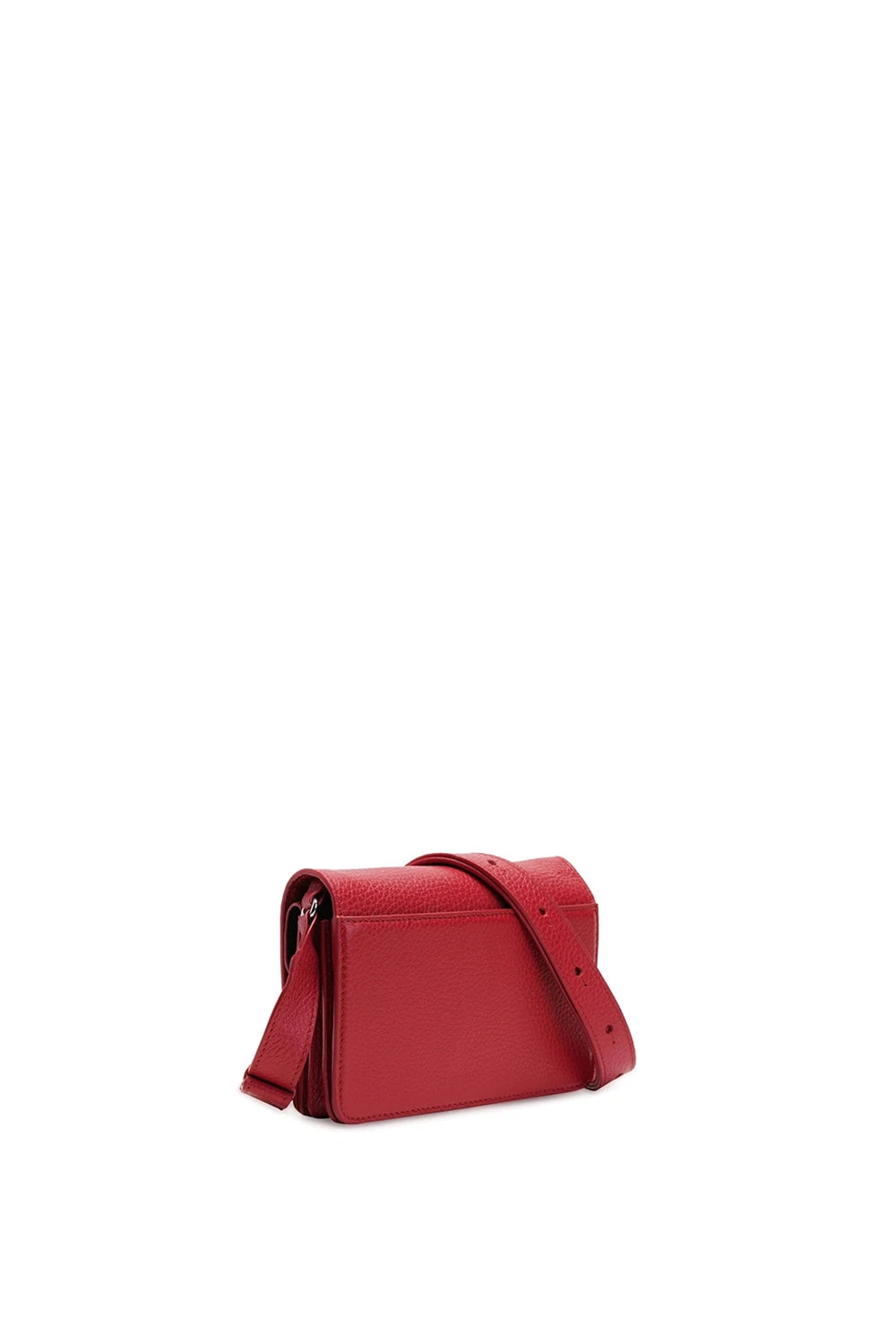 Simone Pebble Red Mini Accordion Bag