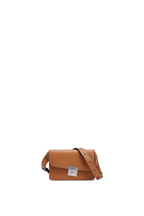 Simone Milled Almond Mini Accordion Bag