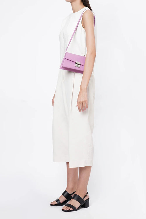 Simone Milled Orchid Mini Sling Bag