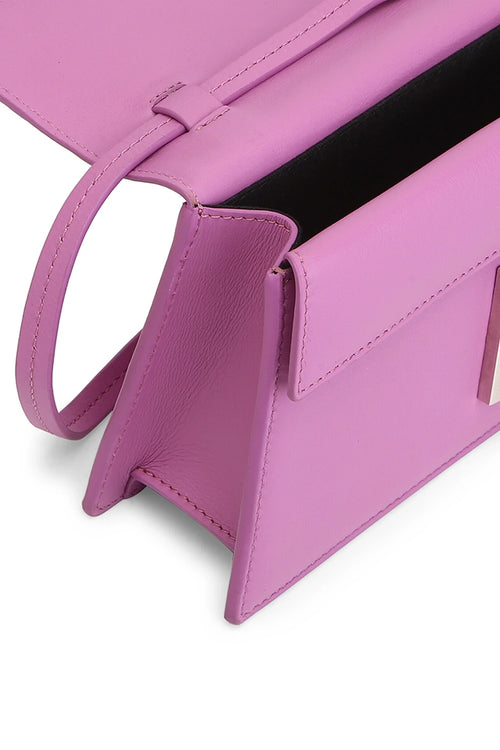 Simone Milled Orchid Mini Sling Bag