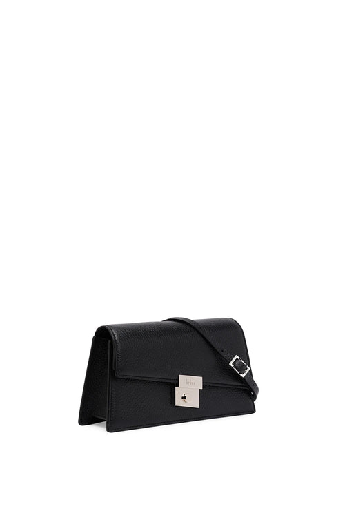 Simone Pebble Black Mini Sling Bag