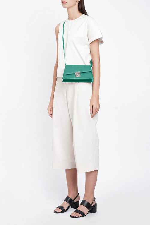 Simone Pebble Avocado Mini Sling Bag