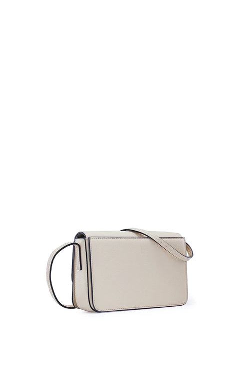 Simone Pebble Bone Mini Curve Crossbody Bag
