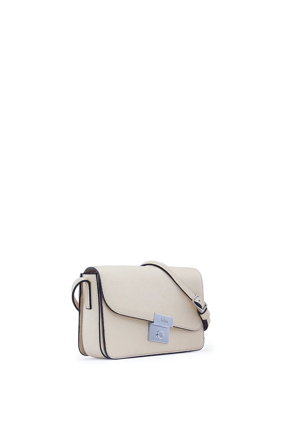 Simone Pebble Bone Mini Curve Crossbody Bag