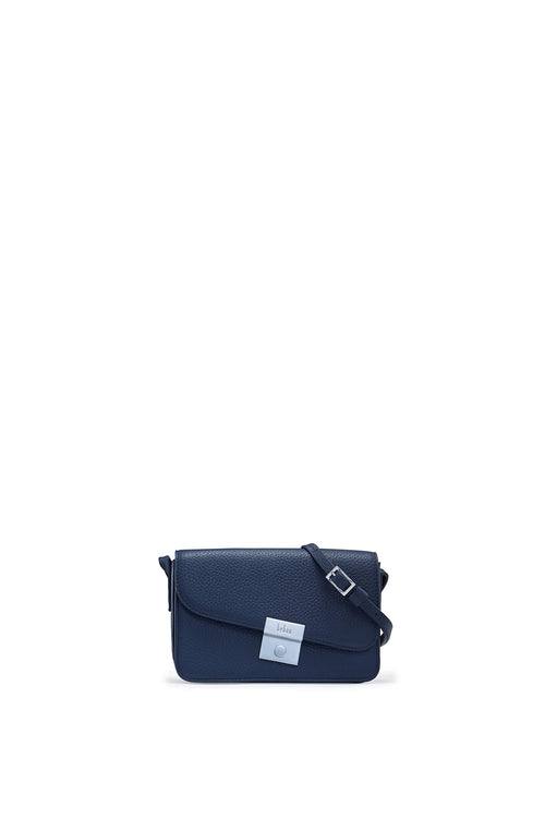 Simone Pebble Bordeaux Mini Curve Crossbody Bag