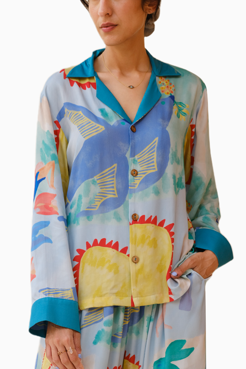 Blue Skies PJ Shirt