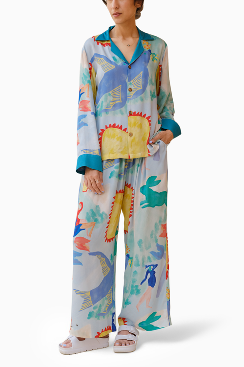 Blue Skies PJ Set
