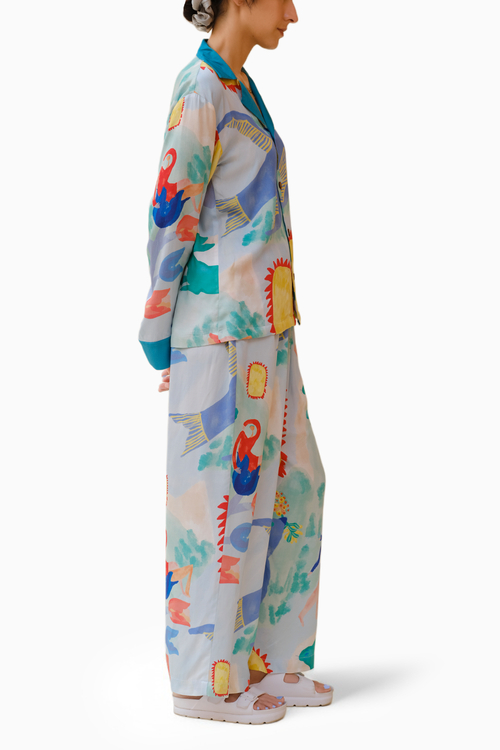 Blue Skies PJ Set