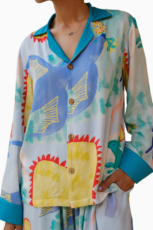 Blue Skies PJ Set