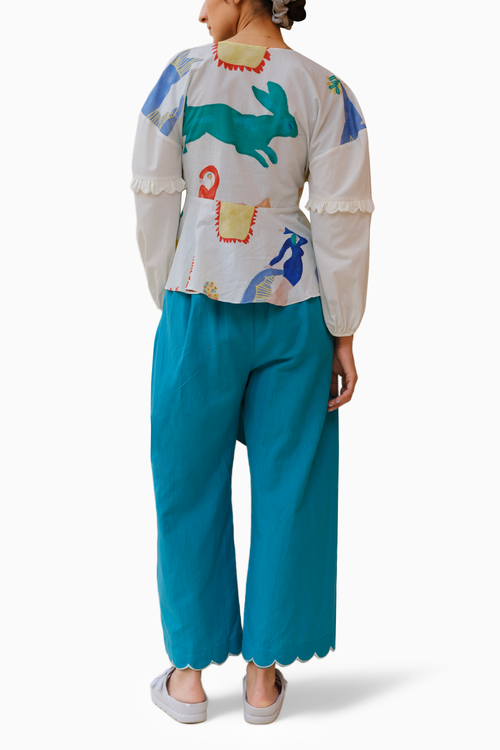 Puff Sleeve Lounge Set