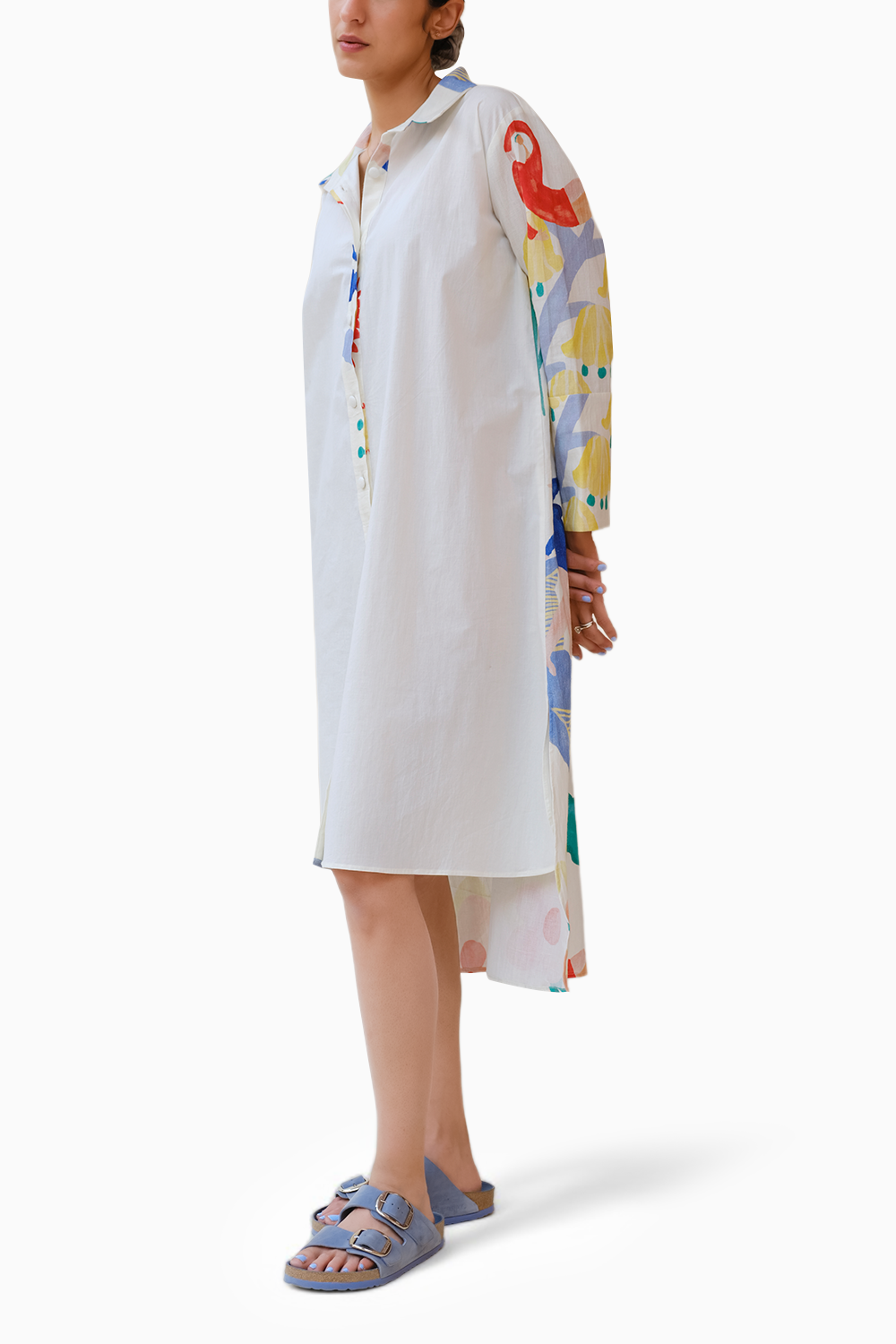 Summer Child Printed Shirt Dress