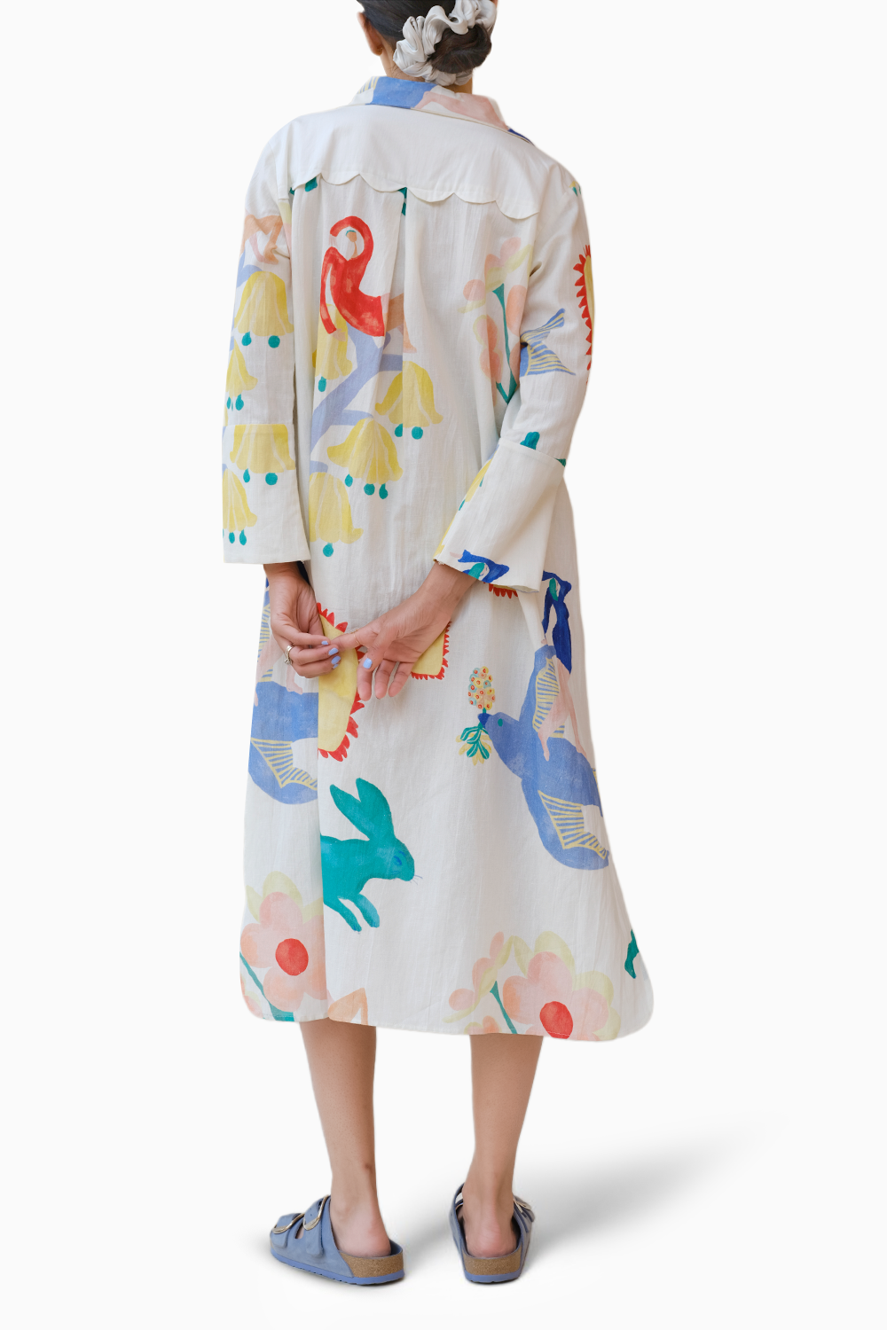 Summer Child Printed Shirt Dress