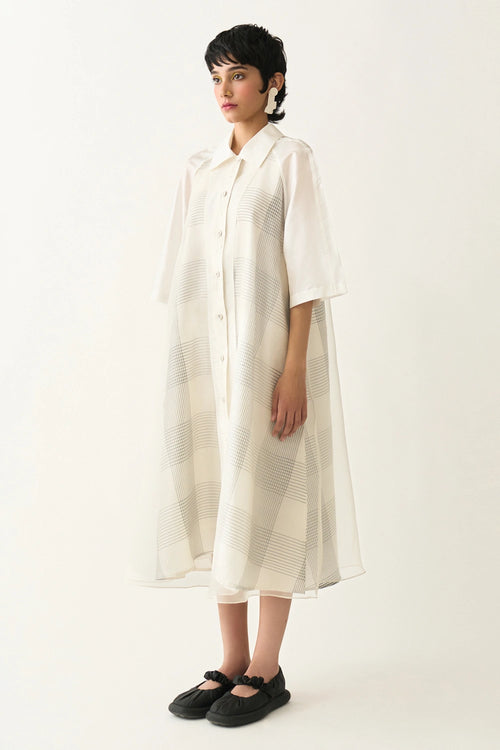 White Cassava Dress