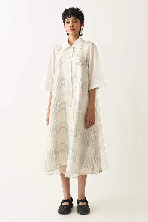 White Cassava Dress