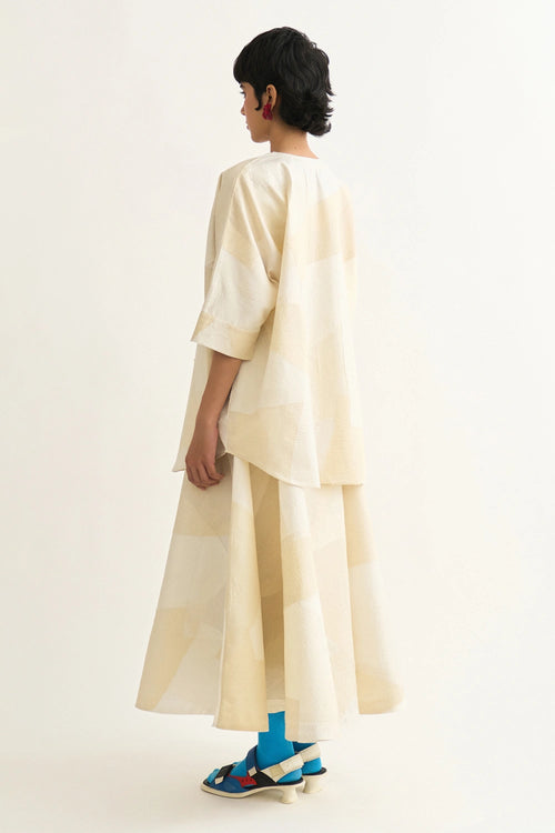 Ivory Plaster Skirt