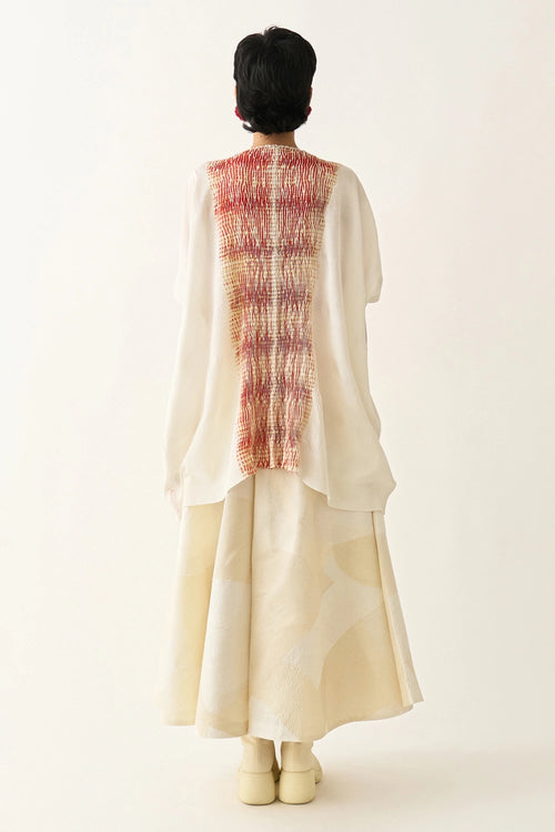 Ivory Plaster Skirt