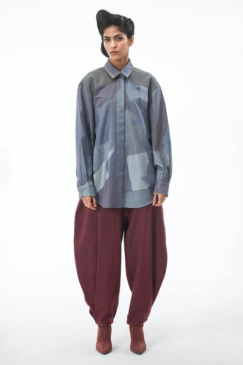 Maroon Carder's Pants