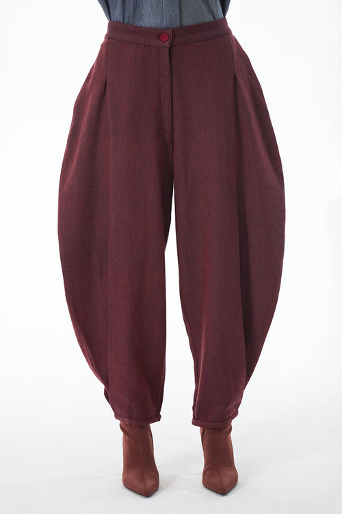 Maroon Carder's Pants