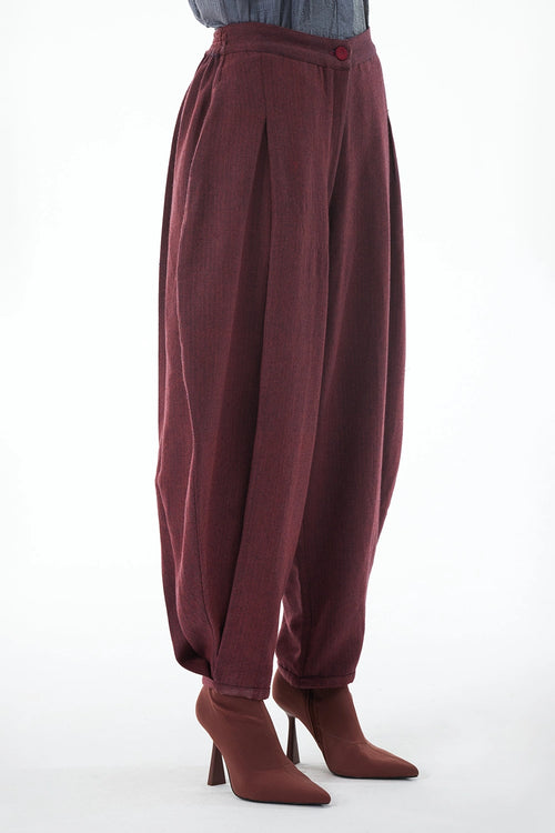 Maroon Carder's Pants